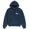 unisex Wave Oval pullover Hoodie