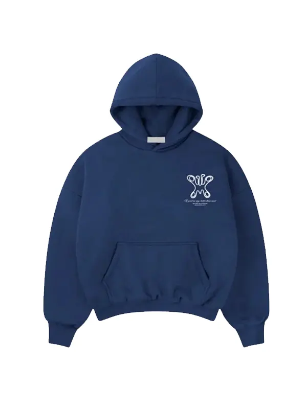 As Good As Any Hoodie Blue