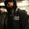 Eminem Detroit Pistons Varsity Jacket