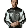 Lionel Messi Football Leather Biker Jacket