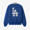 MLB Los Angeles Dodgers Half Zip Pullover Blue
