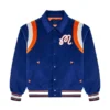 Malbon Golf x Knicks The Garden Varsity Jacket