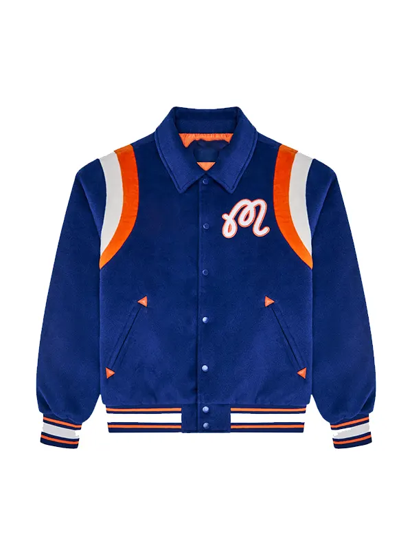 Malbon Golf x Knicks The Garden Varsity Jacket