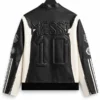 Lionel Messi Football Leather Biker Jacket - Image 3