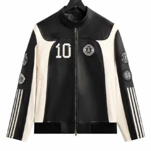 Messi leather biker jacket