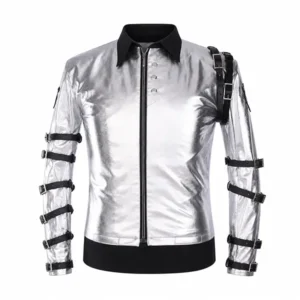 Michael Jackson Bad World tour Silver Jacket