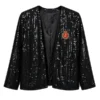 Michael Jackson Black Sequin Jacket