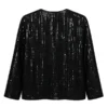 Michael Jackson Black Sequin Jacket - Image 2