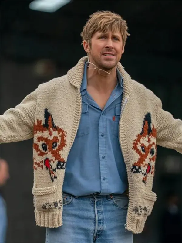 Project Hail Mary Ryan Gosling Wolf Cardigan