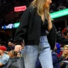 Taylor Swift Knicks vs Cleveland 2026 bomber jacket