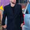 Travis Kelce pinstripe jacket