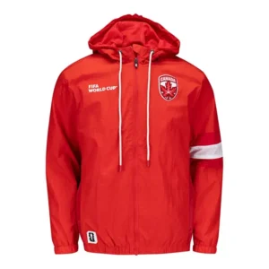 World Cup 2026 Canada Packable Windbreaker Jacket