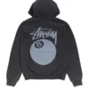 8 Ball Garment Dyed Hoodie
