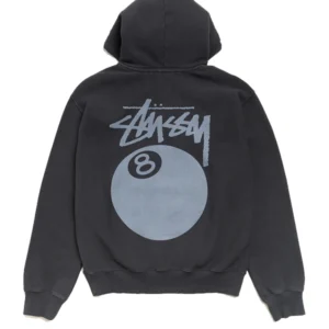 8 Ball Garment Dyed Hoodie