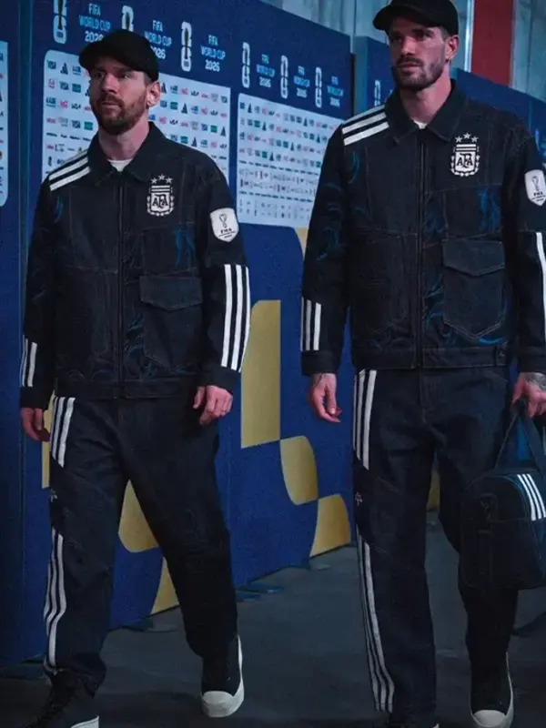 Argentina World Cup Denim Sports Jacket