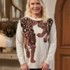 B&B 2026 Katherine Lang Leopard Jumper