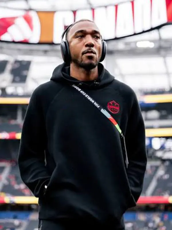Canada Soccer Team Black Hoodie