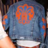 Chrome Hearts denim trucker jacket Knicks