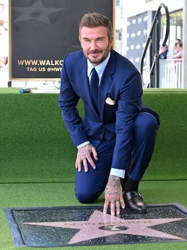 David Beckham Los Angeles FIFA World Cup 2026 Blue Suit