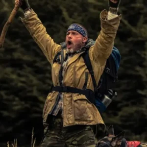 Heart of the Beast 2026 Brad Pitt Tan Survival Field Jacket