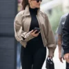 Jennifer Lopez Breezy Jacket brown