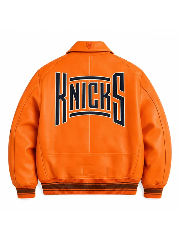 Josh Hart New York Knicks leather varsity