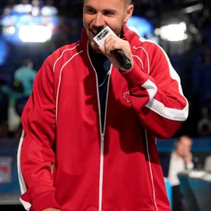 Justin Bieber Maple Leafs No Boundaries Track Jacket