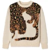 Katherine Lang leopard jumper 2026