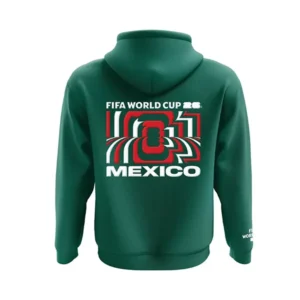 Mexico World Cup 2026 Puff Hoodie