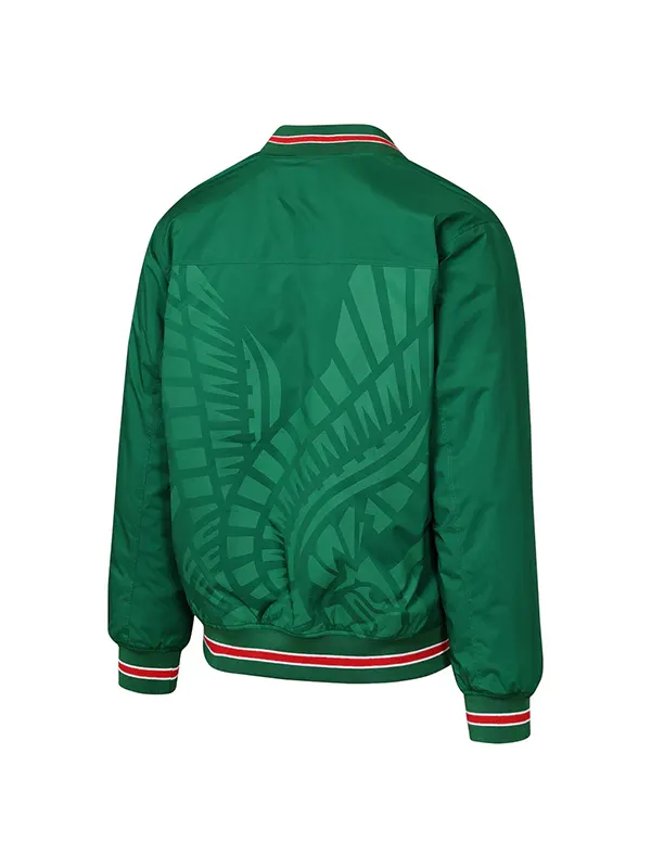 Mexico World Cup 2026 Road to Victory Full-Zip Flight Jacket - Green