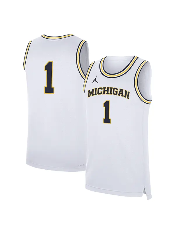 Michigan Wolverines Championship Basketball Jersey - Image 7