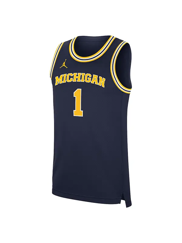Michigan Wolverines Championship Basketball Jersey - Image 2