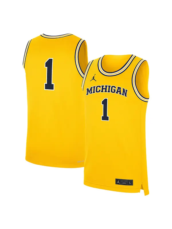 Michigan Wolverines Championship Basketball Jersey - Image 4