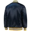 Michigan Wolverines satin varsity jacket
