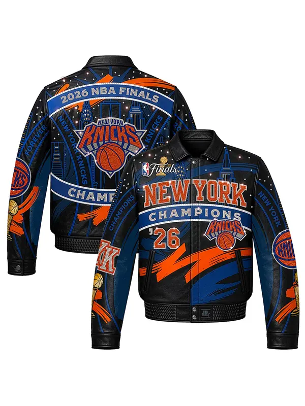 NY Knicks NBA Finals champions jacket 2026