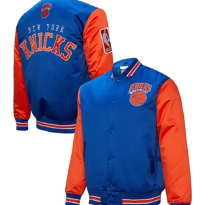New York Knicks NBA Primetime Satin Jacket