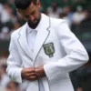 Novak Djokovic Wimbledon White Blazer - Image 3