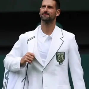 Novak Djokovic Wimbledon White Blazer