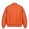 Pelle Pelle x FISLL For The City Of Knicks Orange Leather Varsity Jacket 2026