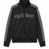 SP5DER Rhinestone Black Track Jacket