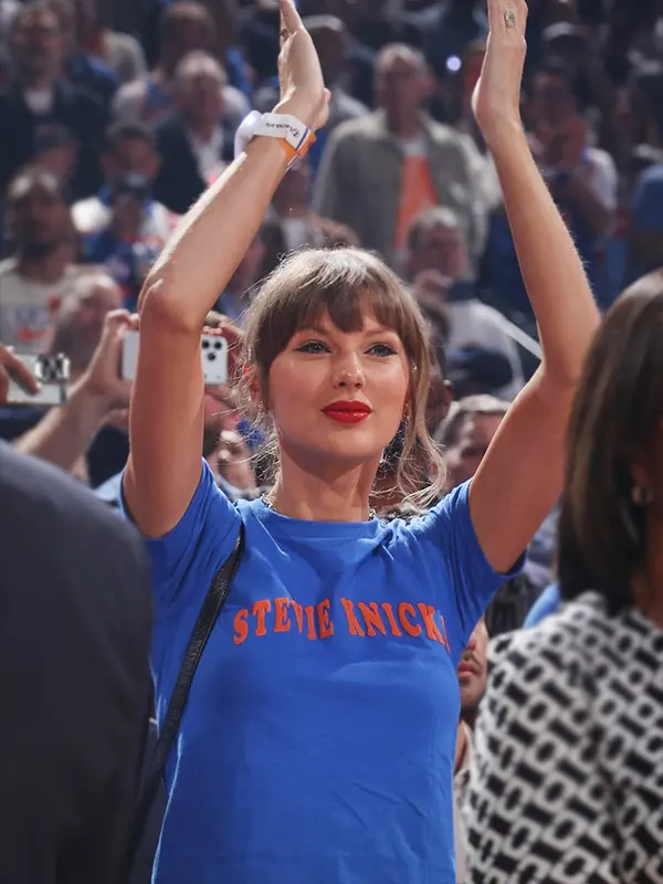 Taylor Swift Knicks Game 4 Stevie Nicks Shirt - Image 3