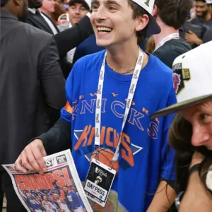 Timothée Chalamet Knicks Game 5 T-shirt
