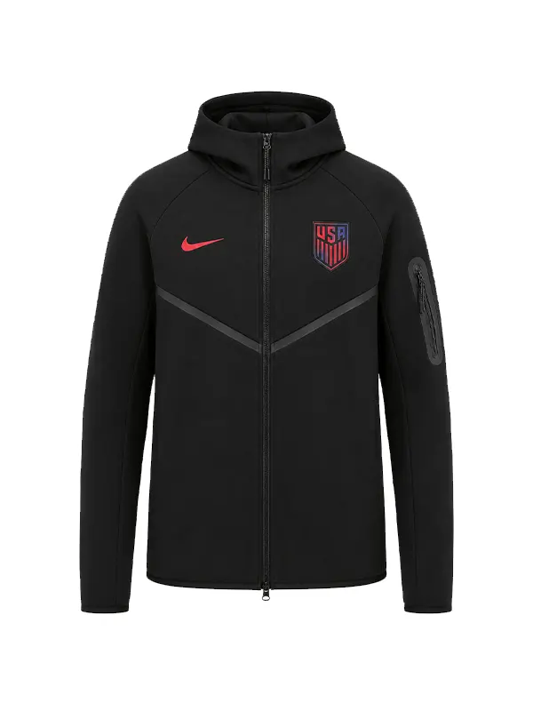 USA World Cup 2026 Tech Fleece Windrunner Hoodie - Image 2