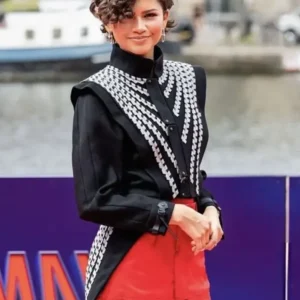 Zendaya Black Napoleon Jacket