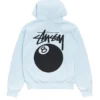 8 Ball Garment Dyed Hoodie - Image 3