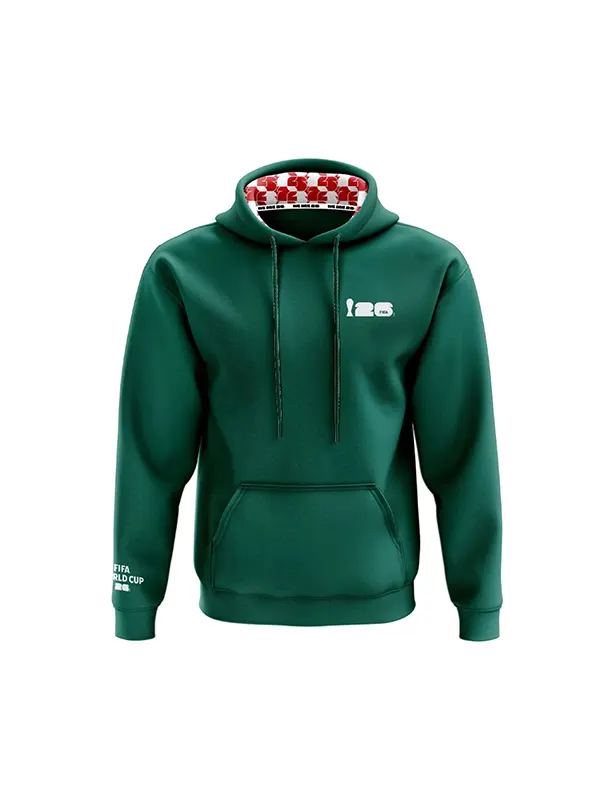 Mexico World Cup 2026 Puff Hoodie - Image 2