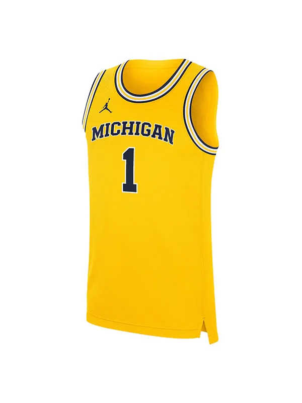 Michigan Wolverines Championship Basketball Jersey - Image 5