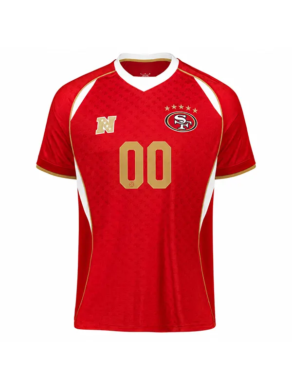 49ers Football V-Neck Shirt 2026