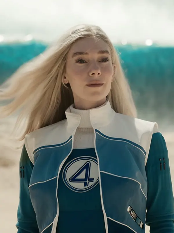 Avengers Doomsday 2026 Sue Storm Blue Jacket