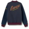 Barcelona blue bomber jacket